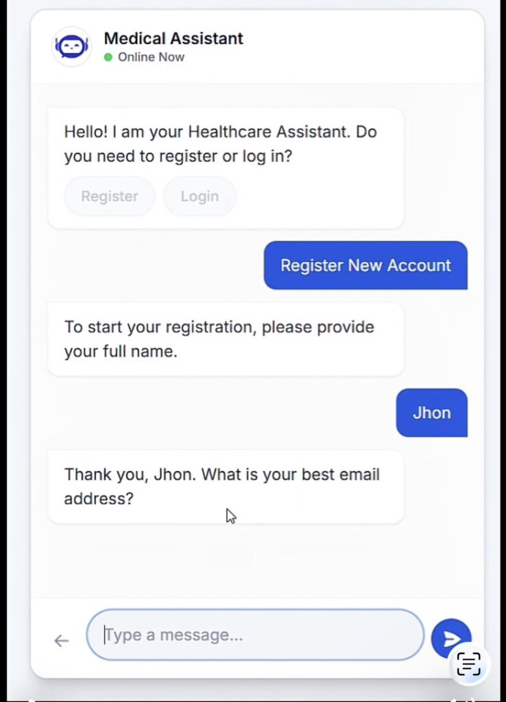 healthcare chatbot