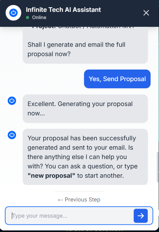 lead generation chatbot