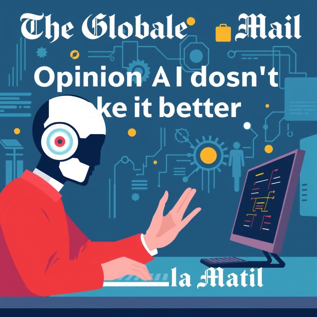 anthropic - Opinion: AI doesn't make it better - The Globe and Mail