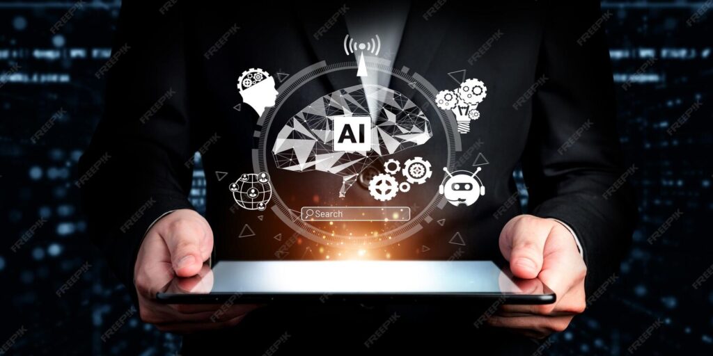 Human Interact With Ai Artificial Intelligence Brain Process Generative Ai Faas 31965 598860 1024x512