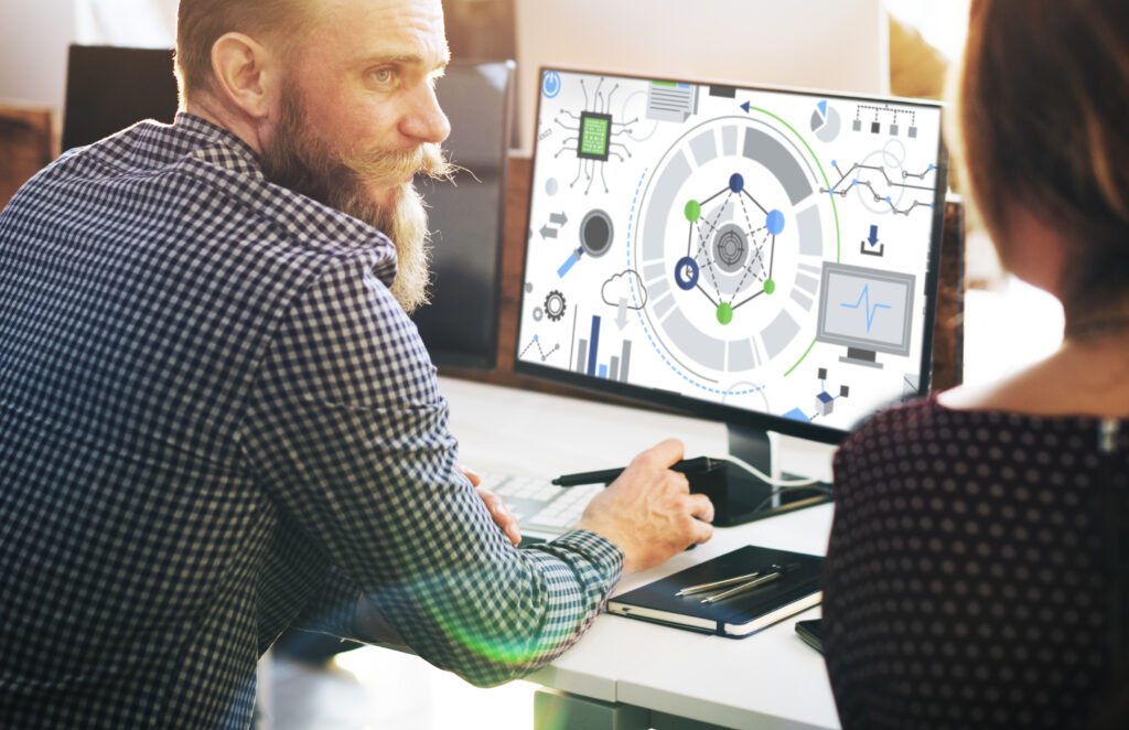 Information Technology Connection Graphics Concept 1024x662