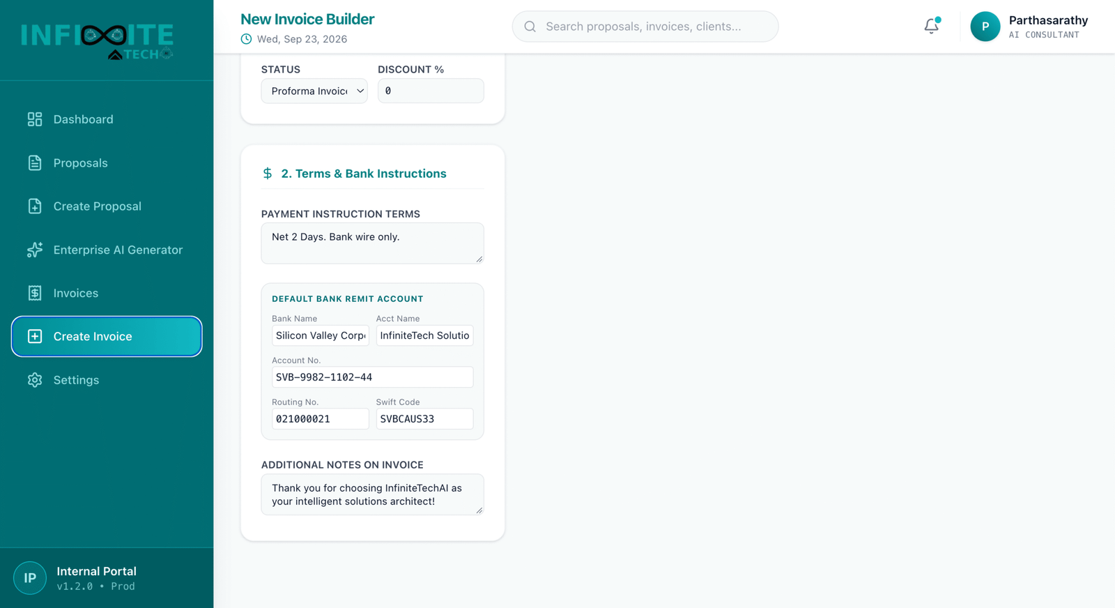 Dynamic Itemized Billing Engine