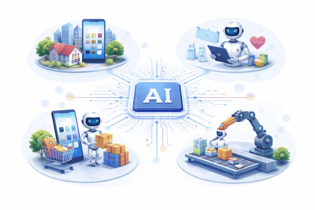 Application Artificial Intelligence Transforming Real Estate E Commerce Healthcare